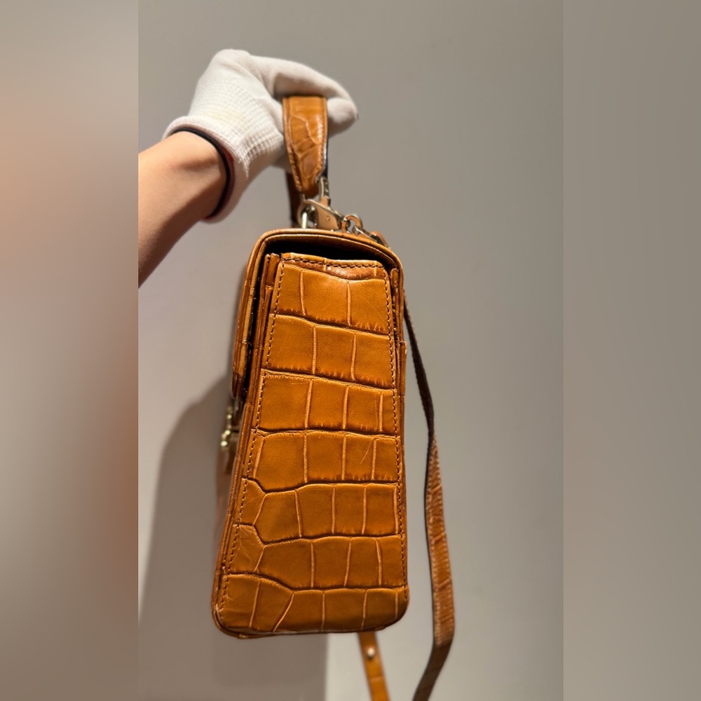 Aspinal of London Large Mayfair in Tan Leather - Picture 5 of 15